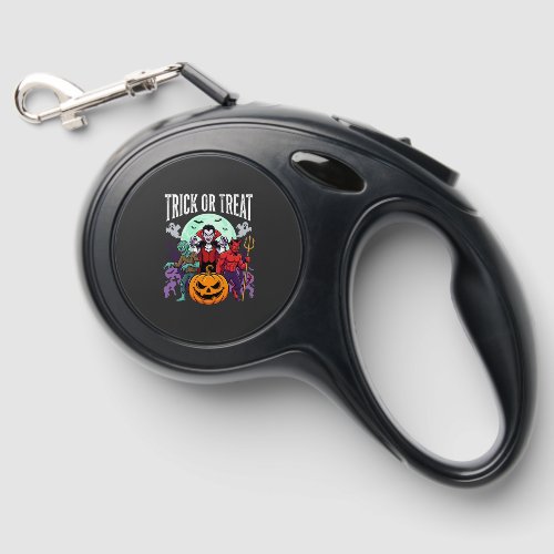 Halloween Trick or Treat Monster Parade Retractable Pet Leash