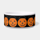 Halloween Trick or Treat Orange Pumpkin Carving Bowl<br><div class="desc">Features an original marker illustration of an orange plastic "trick-or-treating" candy bucket in the shape of a pumpkin. Great for Halloween!

This illustration is also available on other products. Don't see what you're looking for? Need help with customization? Contact Rebecca to have something designed just for you.</div>