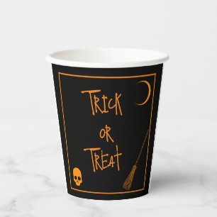 Halloween Trick or Treat Paper Cups