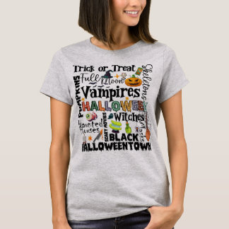 Halloween Trick or Treat para Catrachas T-Shirt