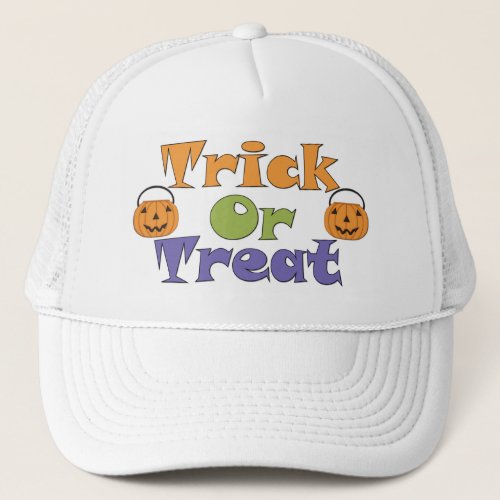 Halloween Trick or Treat Pumpkins Hat