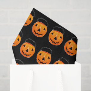 Halloween Trick or Treat Pumpkins Tissue Paper