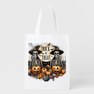 Halloween Trick or Treat Reusable Bag Groceries