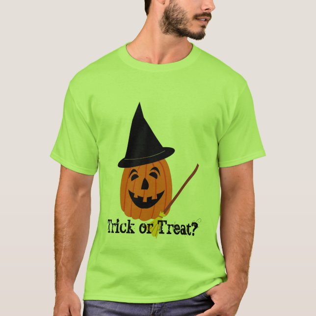 Halloween - Trick or Treat? T-Shirt (Front)