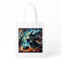 Halloween Trick or Treat Tote Bag – Double-Sided