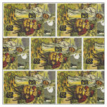 Halloween Trick or Treaters Fabric