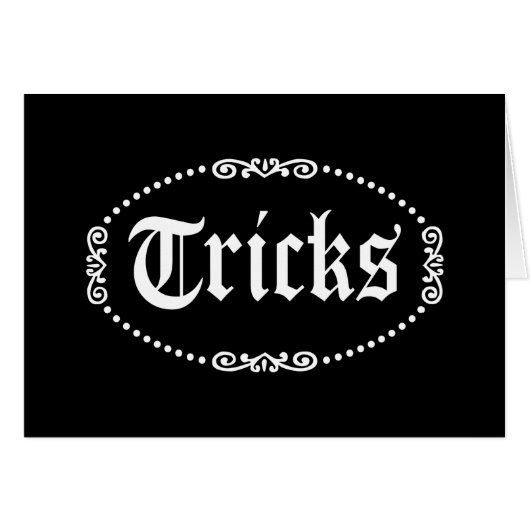 Halloween Tricks and Treats (Front Horizontal)