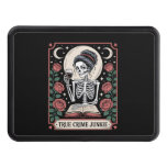 Halloween True Crime Junkie Tarot Card Hitch Cover