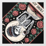 Halloween True Crime Junkie Tarot Card Wall Decal
