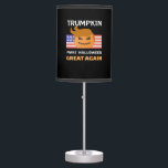 Halloween Trumpkin Classic Table Lamp<br><div class="desc">A Halloween Trumpkin classic design. Bold,  spooky,  and perfect for seasonal satire.</div>