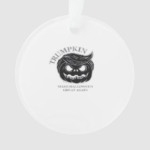 Halloween Trumpkin Funny & Cute Halloween Costume Ornament