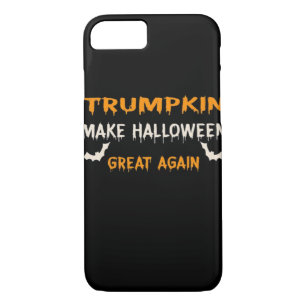 Halloween Trumpkin Funny Make Halloween Great Agai iPhone 8/7 Case