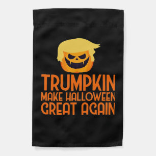 Halloween Trumpkin Make Halloween Great Again Garden Flag