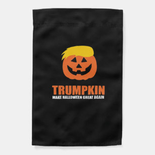 Halloween Trumpkin V2 Garden Flag