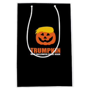 Halloween Trumpkin V2 Medium Gift Bag