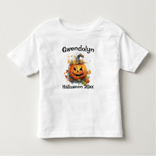 Halloween Tshirt Jack-o-lantern Personalize