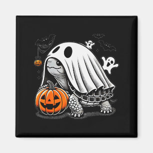 Halloween Turtle Ghost Pumpkin Costume Terran Tort Magnet