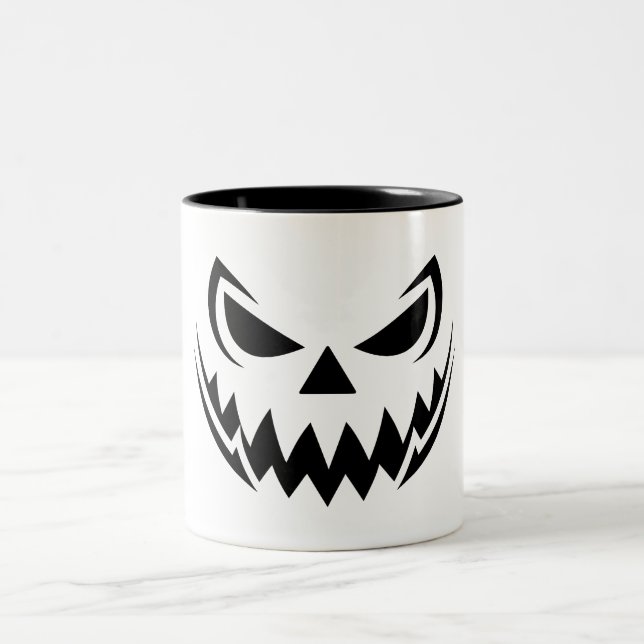 Halloween  Two-Tone coffee mug (Center)