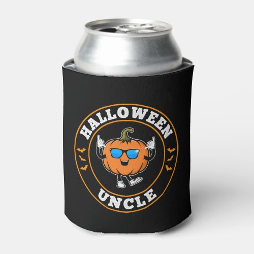 Halloween Uncle Pumpkin Halloween Uncle Halloween Can Cooler
