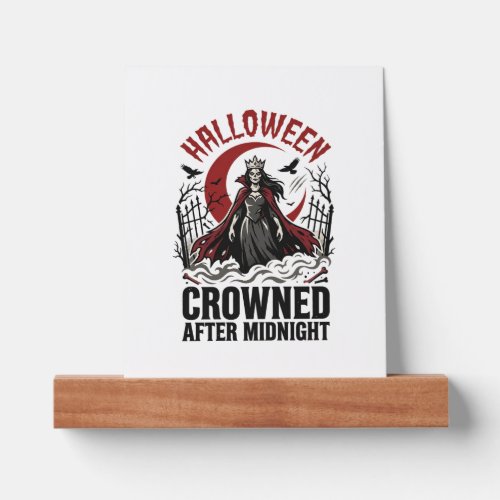 Halloween Undead Queen Midnight Rising Picture Ledge