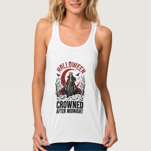 Halloween Undead Queen Midnight Rising Tank Top