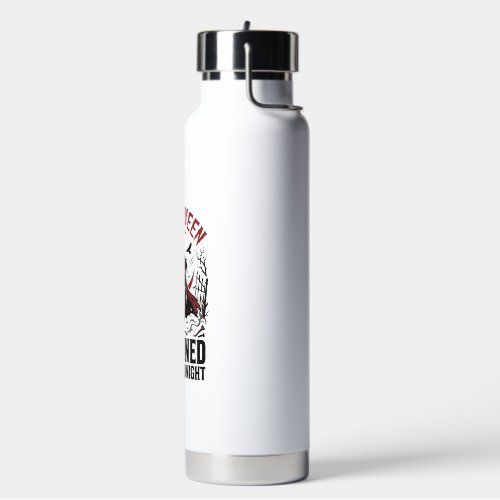 Halloween Undead Queen Midnight Rising Water Bottle