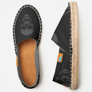 halloween undead vampire skull scary monster espadrilles