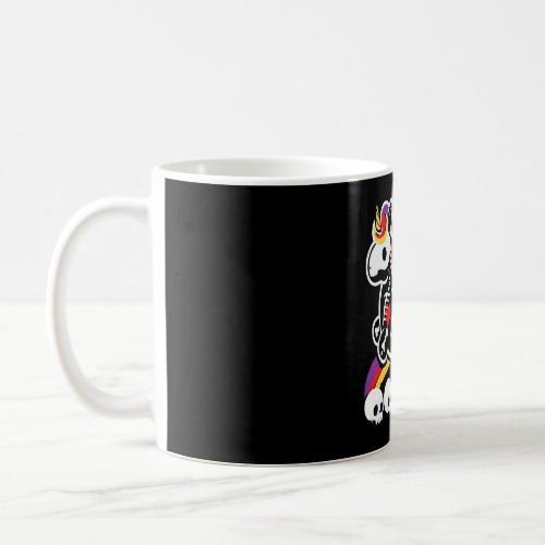 Halloween unicorn   coffee mug