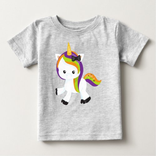 Halloween Unicorn Cute Unicorn Magic Unicorn Baby T_Shirt