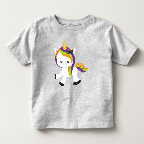 Halloween Unicorn Cute Unicorn Magic Unicorn Toddler T_shirt