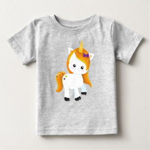 Halloween Unicorn, Magic Unicorn, Cute Unicorn Baby T-Shirt