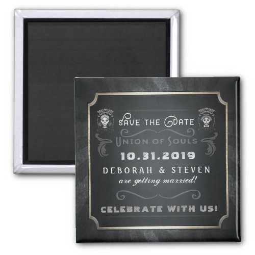 Halloween Union of Souls Save the Date Magnet