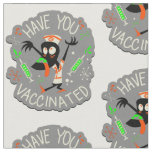 halloween vaccine nurse monster creepy covid fabric
