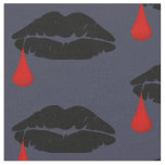 Halloween Vamp Kiss Fabric