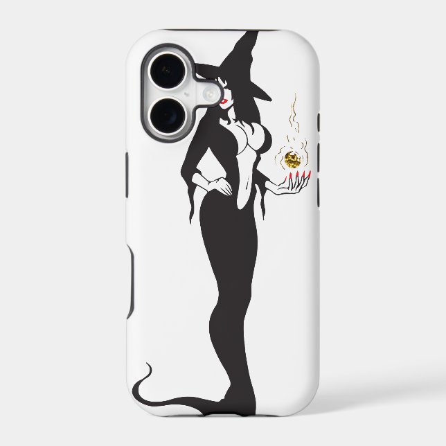 halloween vamp witch iphone case (Back)