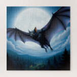 Halloween Vampire Bat Puzzle 