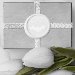 Halloween Vampire Bat Wedding Wax Seal Sticker