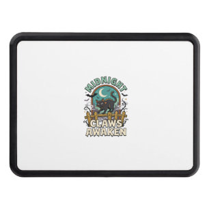 Halloween Vampire Cat Midnight Mischief Hitch Cover
