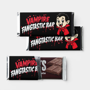 Halloween Vampire Fangtastic Hershey Bar Favors