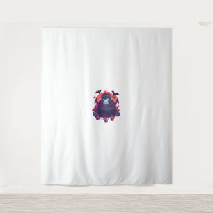 Halloween Vampire Gamer Tapestry