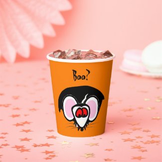 Halloween Vampire Mouse Paper Cup