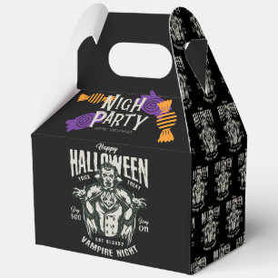 : Halloween Vampire Night Party Treat Box