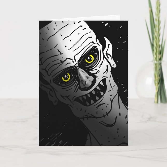 Halloween Vampire Party Invitation (Front)