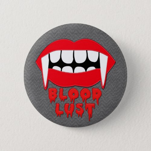 Halloween Vampire Party Treats Button