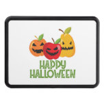Halloween Vegan Happy Halloween Pumpkin Vegetarian Hitch Cover