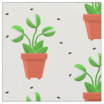 halloween venus fly trap fabric