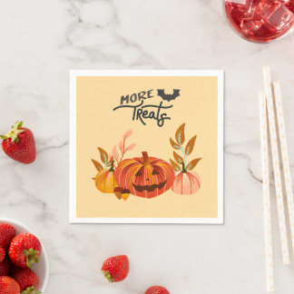 Halloween Vibes ・ More Treats Napkins