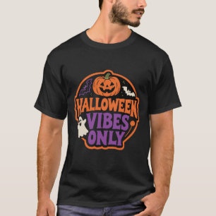 "Halloween Vibes Only" Retro Halloween Men's T-Shirt