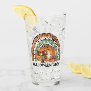 Halloween Vibes – Orange Rainbow Glass