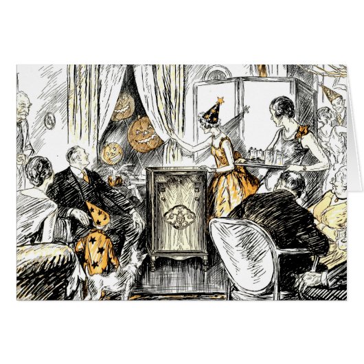 Halloween Vintage Flappers (Front Horizontal)